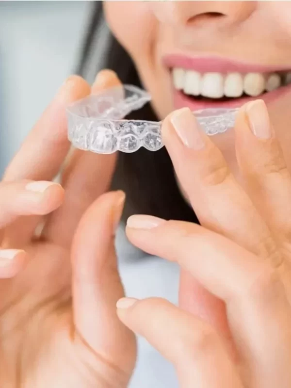 Transparente Zahnschiene für die Funktionstherapie
